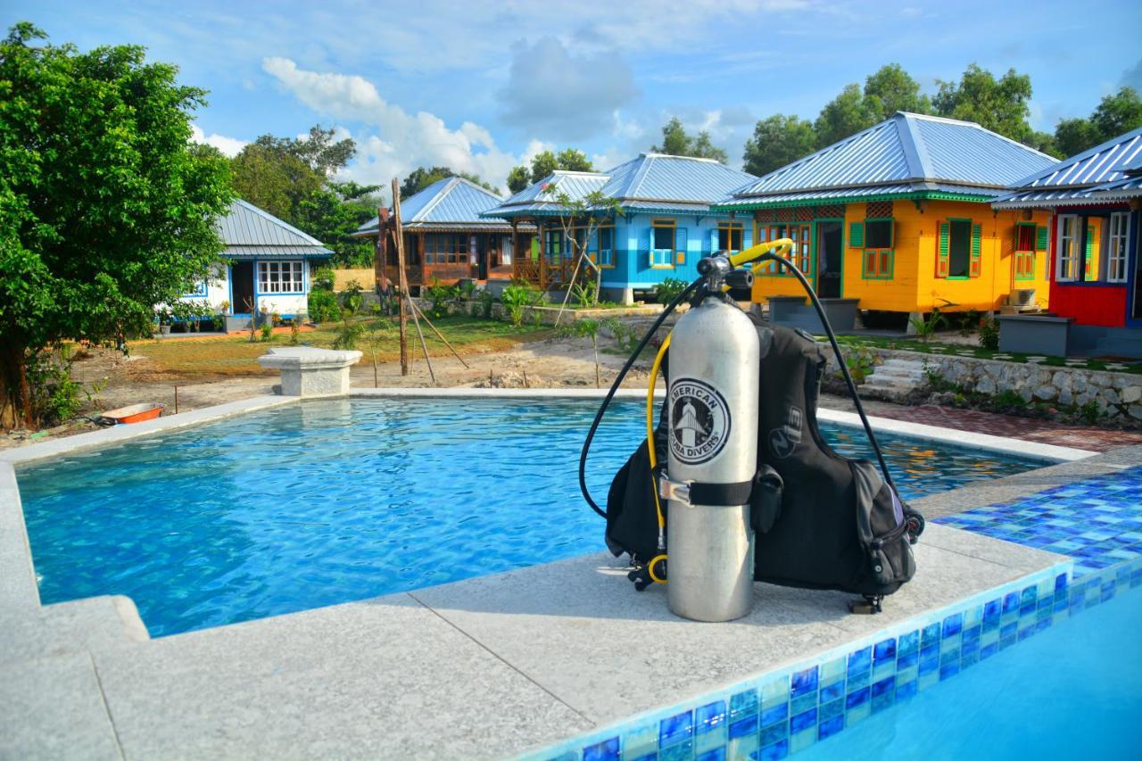 Tanjungbinga Rock And Wreck Dive Resort מראה חיצוני תמונה